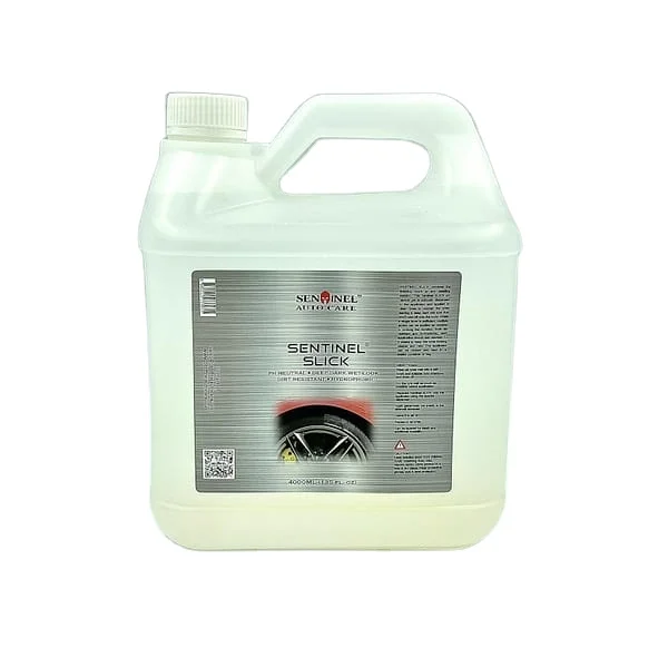Wet-look Finishes Hydrophobic Effect Brake Dust/Dirt Resistance Milky Clear Color Slick Singapore SiO2 Tire Dressing - 4L