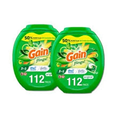 Buy Gain Flings Laundry Detergent Packs with Odor Defense, Super Fresh Blast Scent, 60 Count /   Gain Flings Laundry Detergent