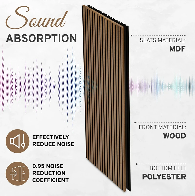 Polyester Acoustic Panel Akustik Pet Akupanels Oak Akoestische Wooden Panelen Acustic Akupanel Wood Slat Wall Acoustic Panel