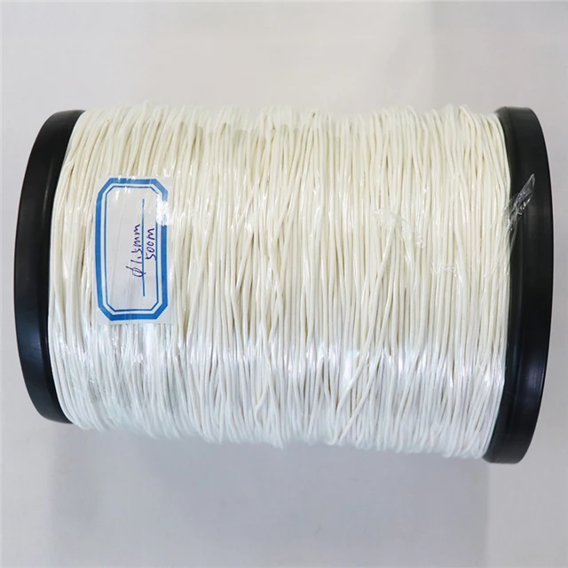 Diameter 1.5mm white silicone foam rubber string