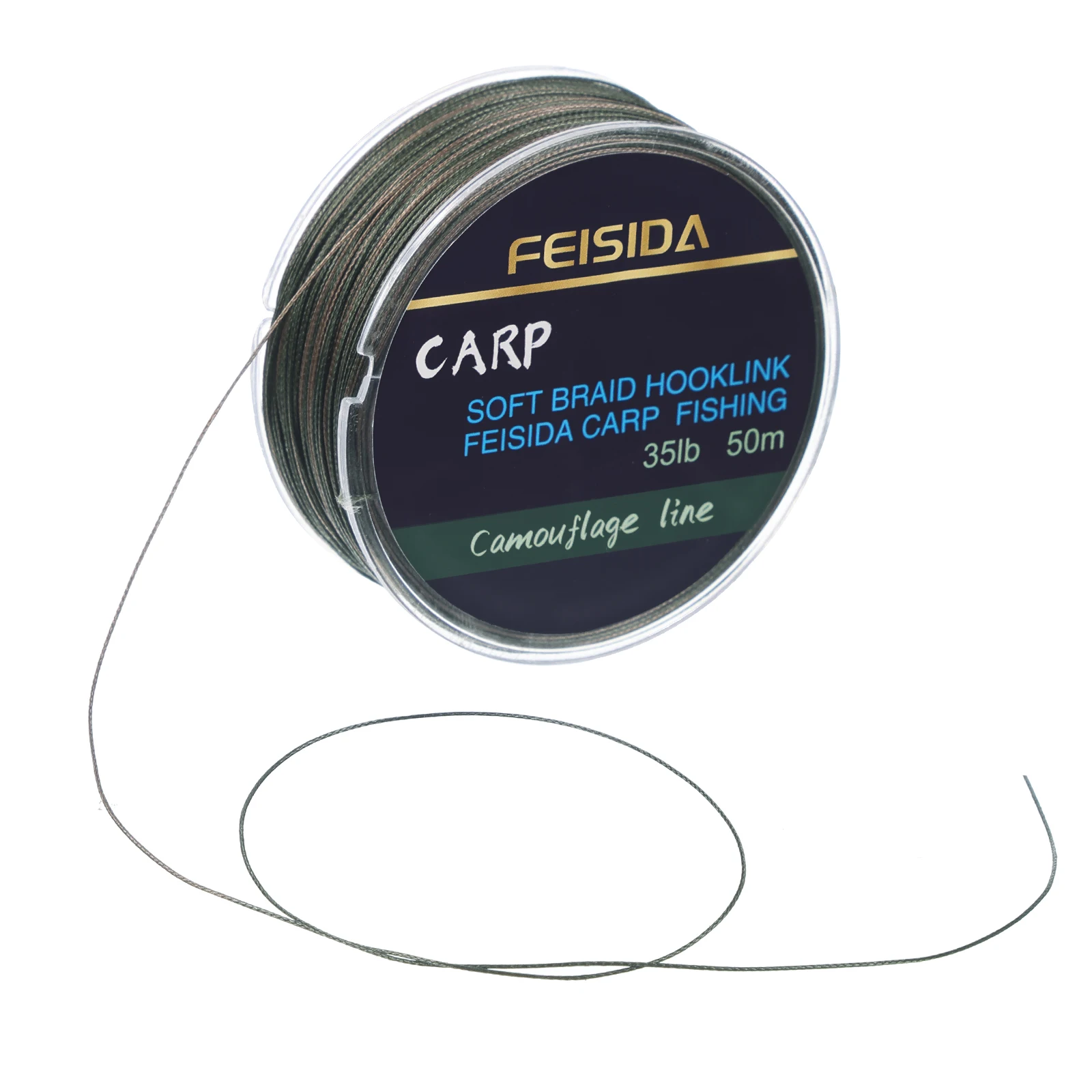 Feisida Fluorescent Yellow Nylon Carp Line