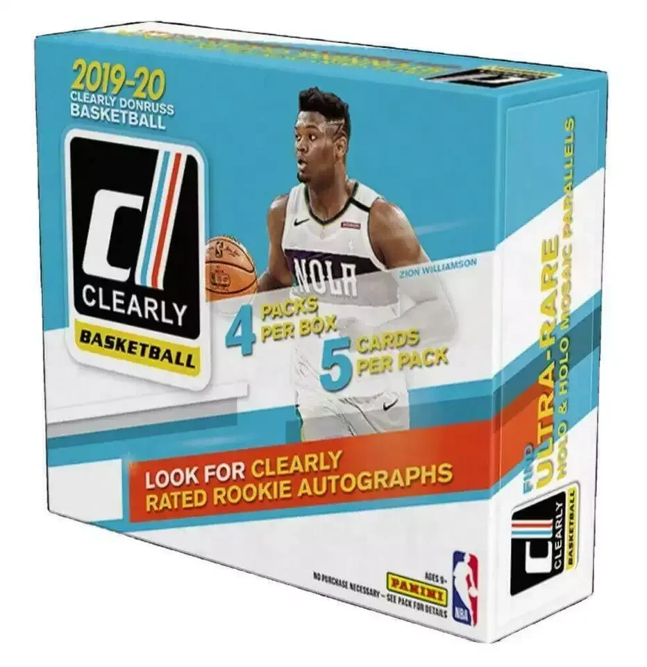 Sales Promo 2019 20 Panini Clearly Donruss Basketball Hobby Box