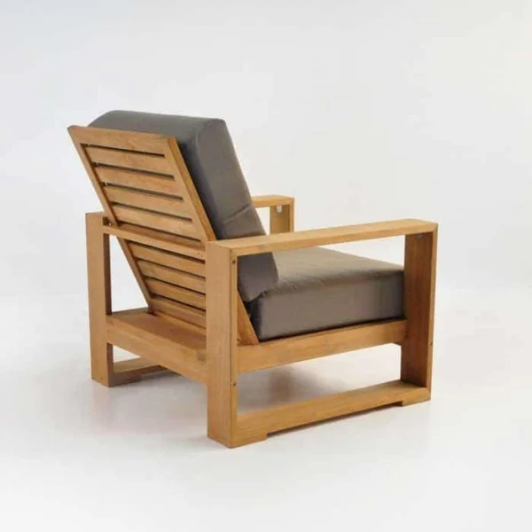 garden sofa set  furniture  made  wood solid  hight quality brown and dark grey  color  for outdoor  other furniture  and park