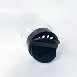 empty pet plastic spice jar condiment salt shaker with spice lid