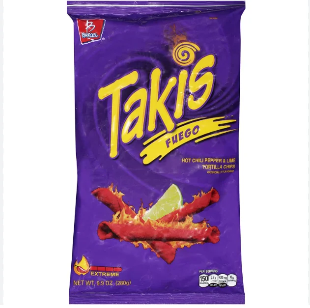 Takis скрученные чипсы для тортильи перепродажи оптовая продажа поставщик закусок оптом скатанные