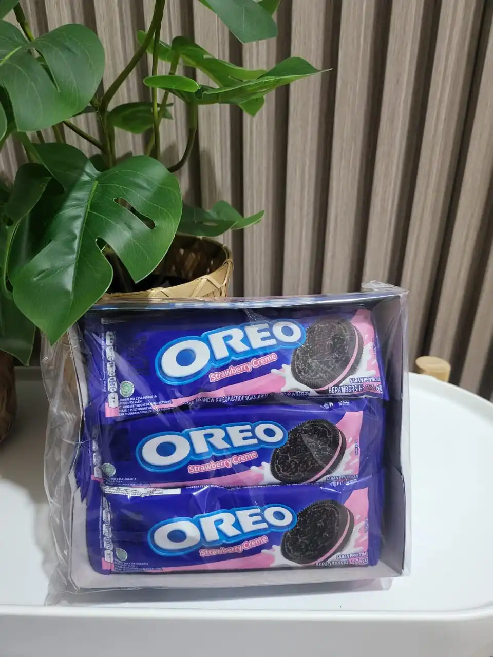Branded Cookies and Cream 0reo Snack Biscuit Vanilla Chocolate Flavor 27.6gr