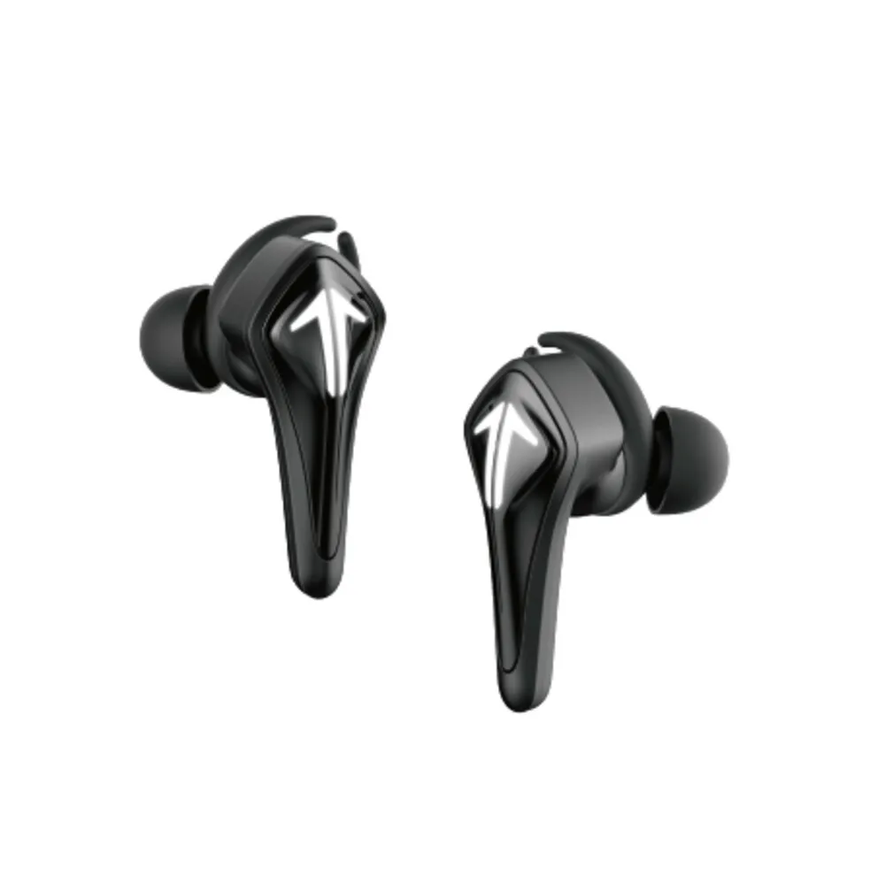 Saramonic SR-BH60-B Gamesamonic In Ear Mobile Gaming Headphones with Microphone, Earbud Retainers & Charging Case