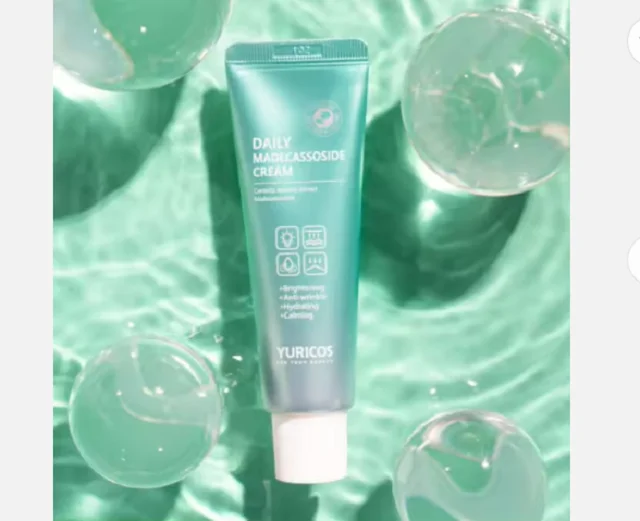 Made in Korea K-Beauty Anti-Wrinkle Brightening Daily Madecassoside Cream CPNP Certi Top selling High-quality Herbal Ingredient