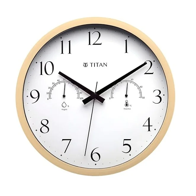 The Heritage World  Wooden Ship Wheel Wall Clock for Home and Office Decor Antique Style