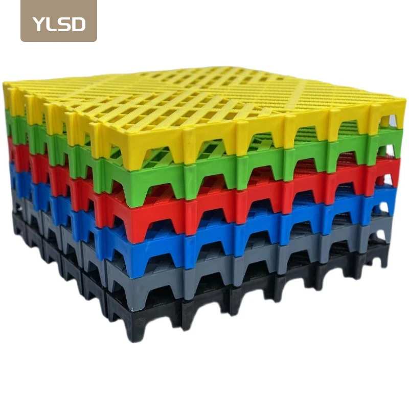 Cheap High-Strength Pvc Room Car Wash Floor Mat Pp Plastic Interlocking Garage Tiles car garage floor