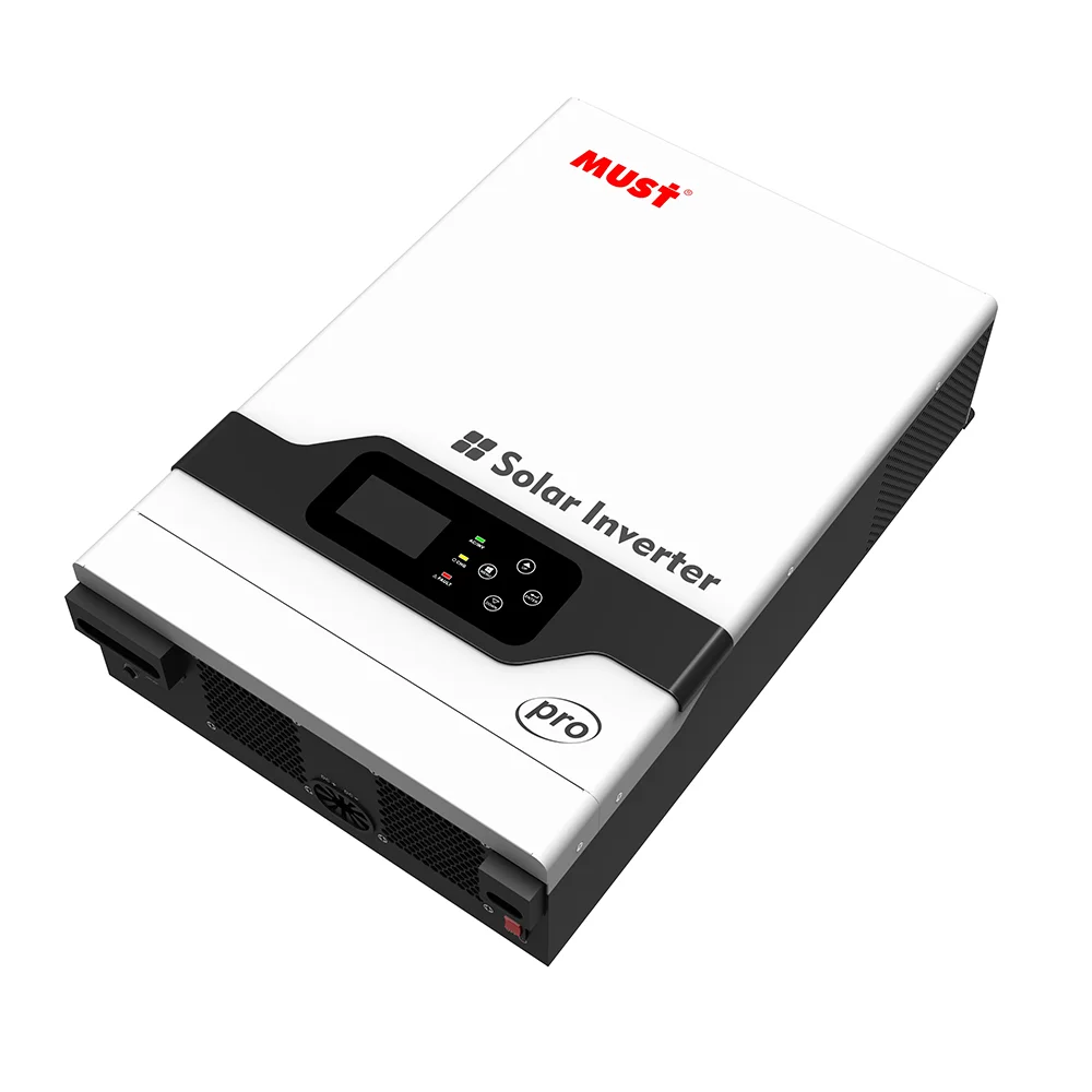 Must wifi 5200 watts solar inverter pure sine wave power inverter hybrid solar inverter solar energy system