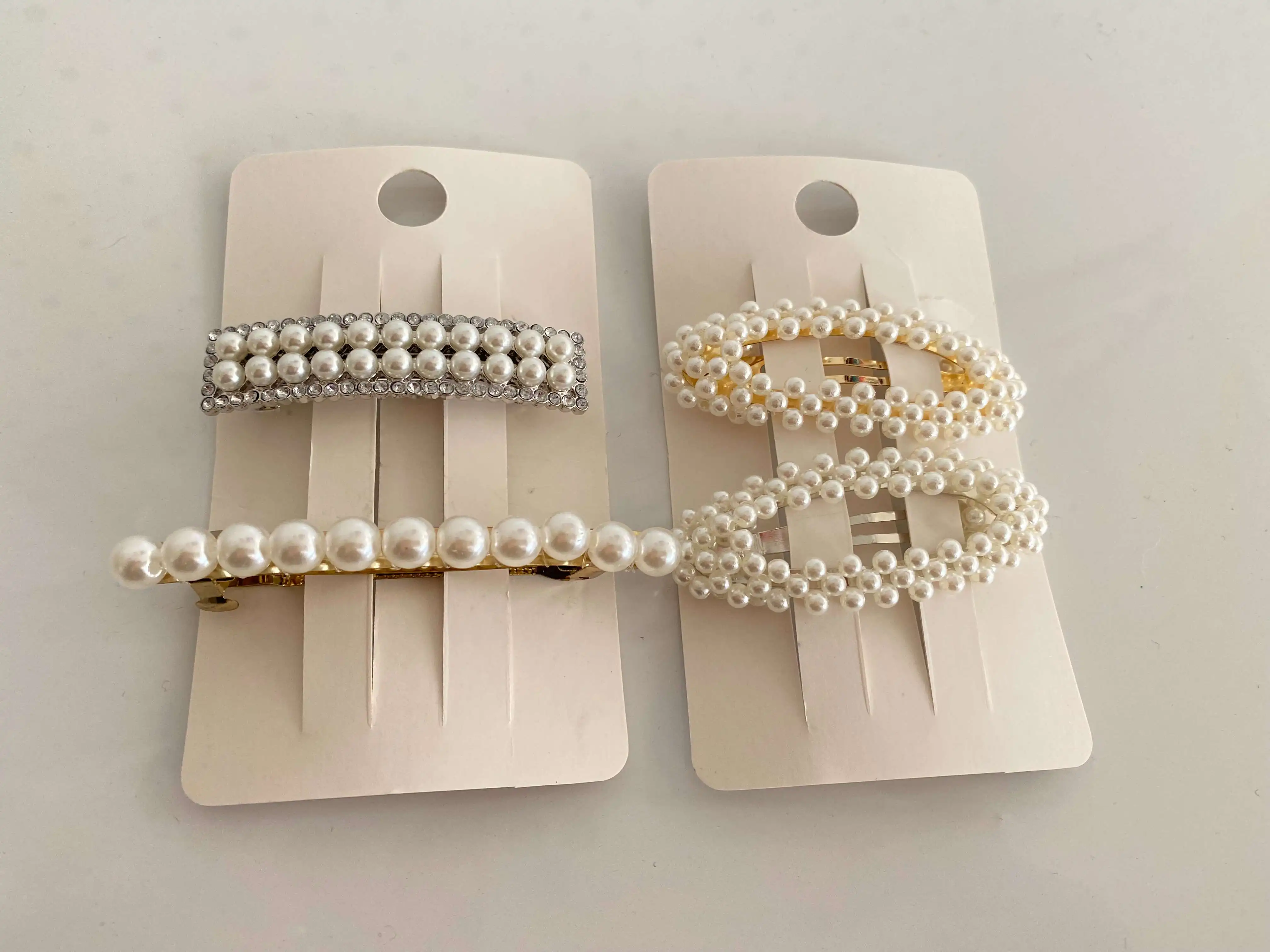 Hot Sale Korean Pearl Style Hair Clips Hair Pins No Crease Beautiful Hair Accessories Clip For Girls Women Kid Accessories