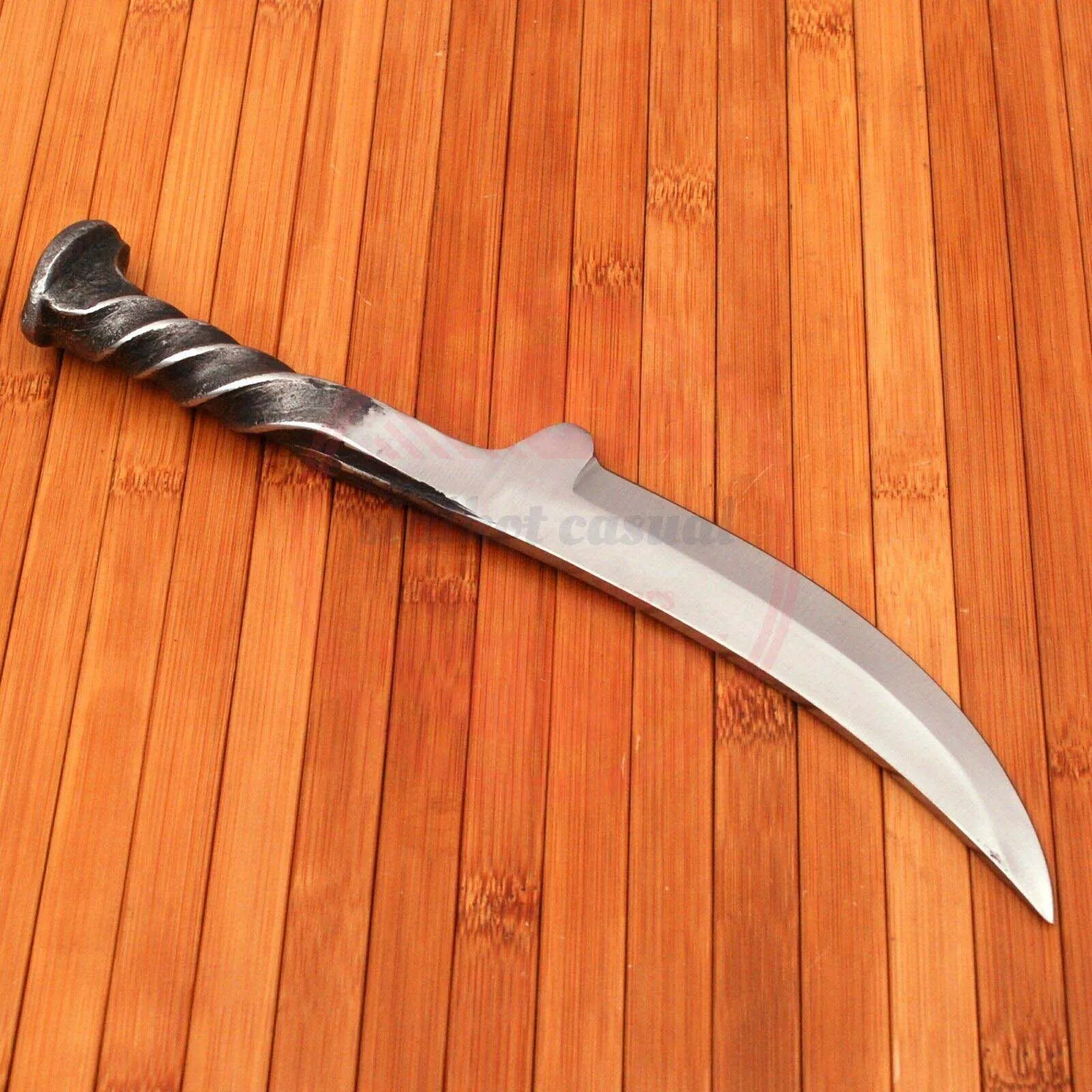 Ручной охотничий Походный нож ручной работы из дамасской стали