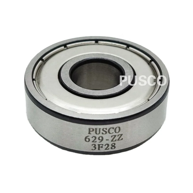 PUSCO Brand 629-ZZ RS High-quality mini bearing 623 624 626 627 628 Deep Groove Ball Bearing Hot sale 608 607 609 625 609