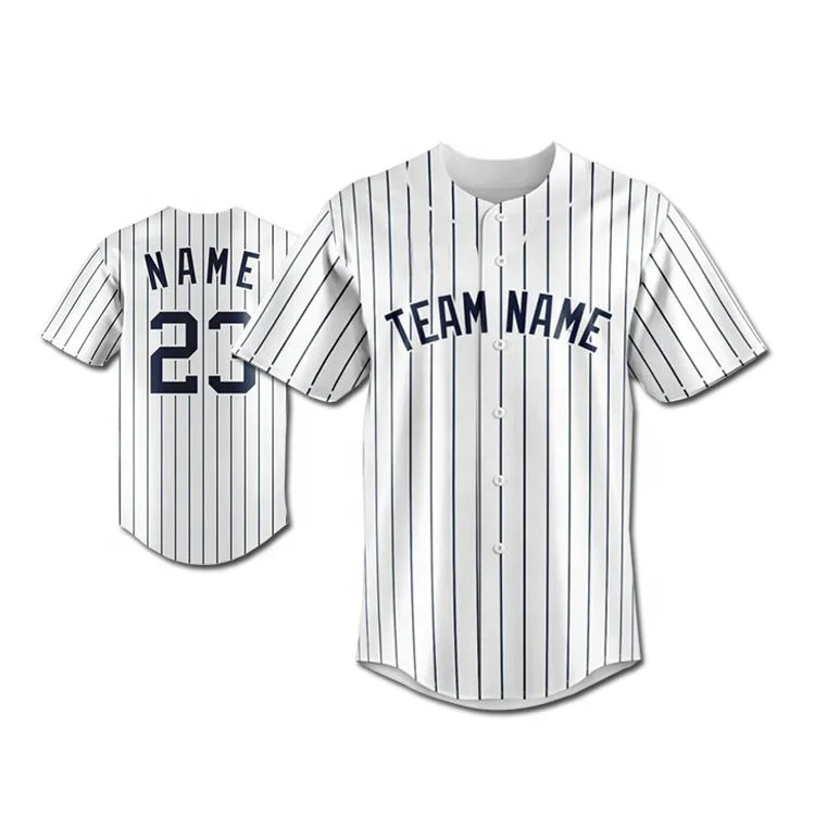 Custom Sublimated Plain Mesh Baseball Shirts Direct Factory Manufacturer High Quality BBJ-0005