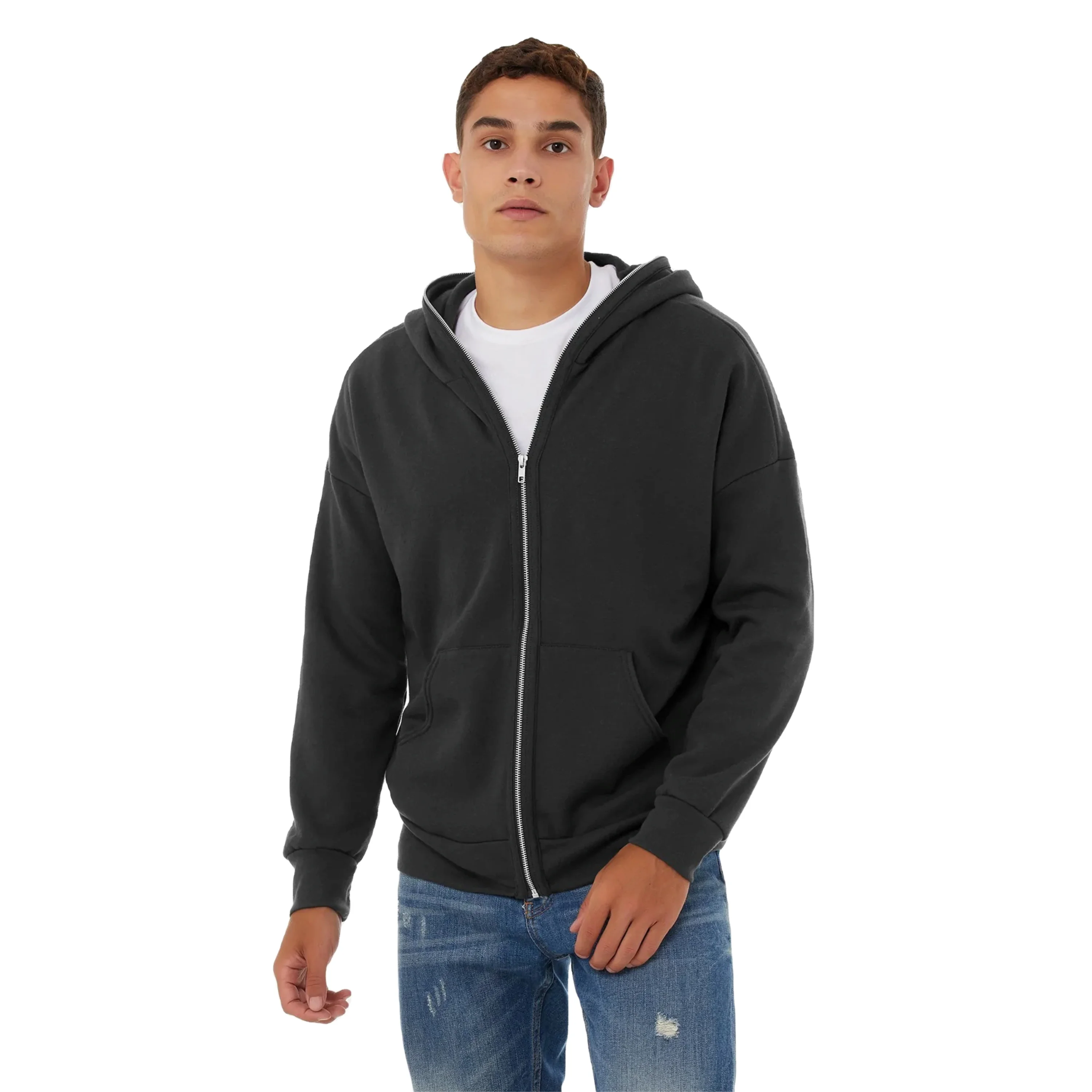 Custom Logo Unisex Oversized Men Hoodies Face Covering Fleece Cotton 320Gsm Zip Hoodie With Mask Sweatshirt