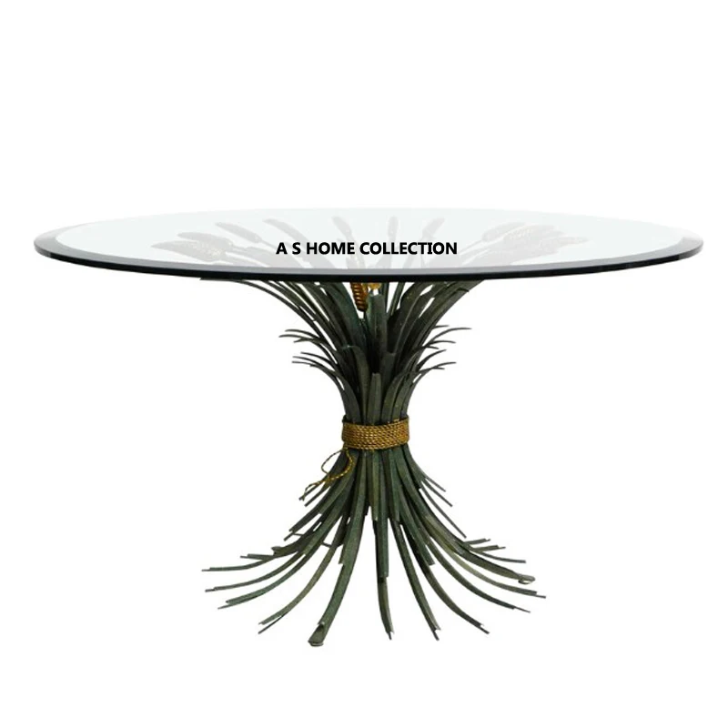 living room furniture best selling product antique designs metal round wholesale price decorative coffee table