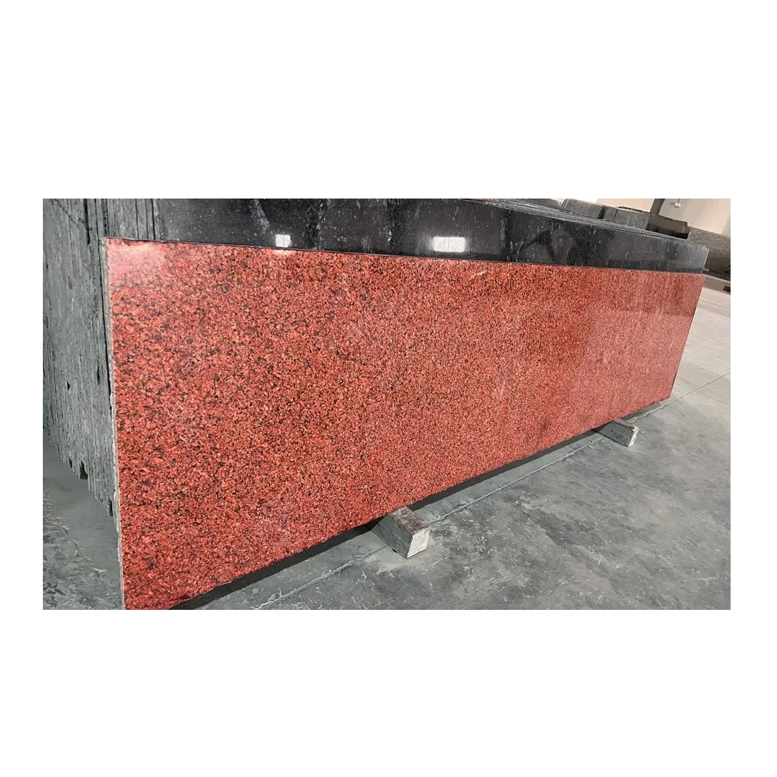 Best Quality Kharda Red Granite Is Extensively Used for In Flooring Wall Cladding Exterior Interior and Also Table Tops