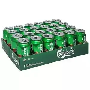 Carlsberg 330 мл банка пива x24 из Европы 5% объем спирта пиво Лидер