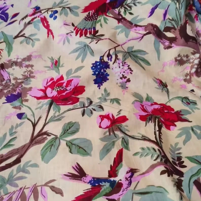 Frida Kahlo Inspired Print, Frida Print, Fabric For Dress Making, Curtain, Cushion, And , Creative Craft. by Indian Exporter