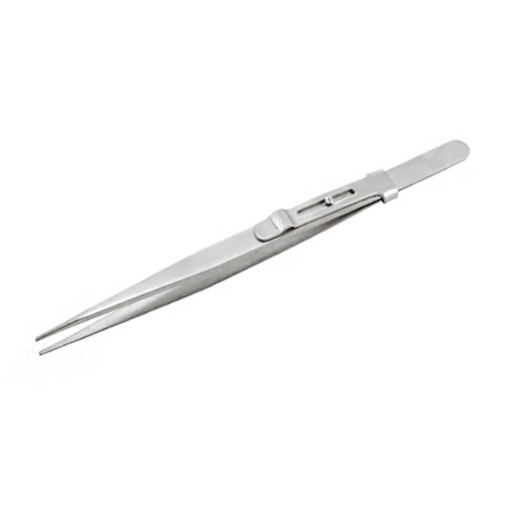 Best selling gem tweezers with Slide Lock