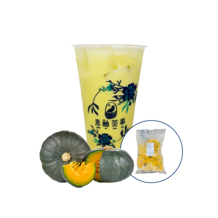 franchise malaysia bubble tea ingredients suppliers fresh frozen pumpkin cubes diced