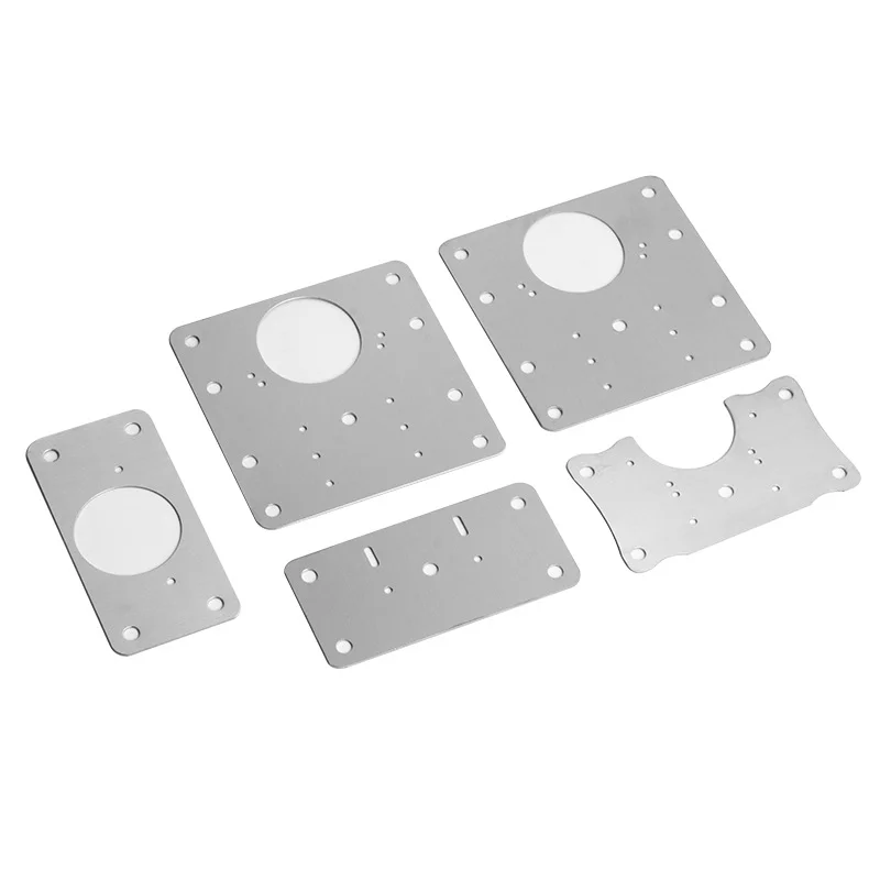 Zuo Gang Furniture Stainless Steel Hinge Side Mounting Repair Piece for Kitchen Cupboard Stainless Steel Hinge Repair Plates
