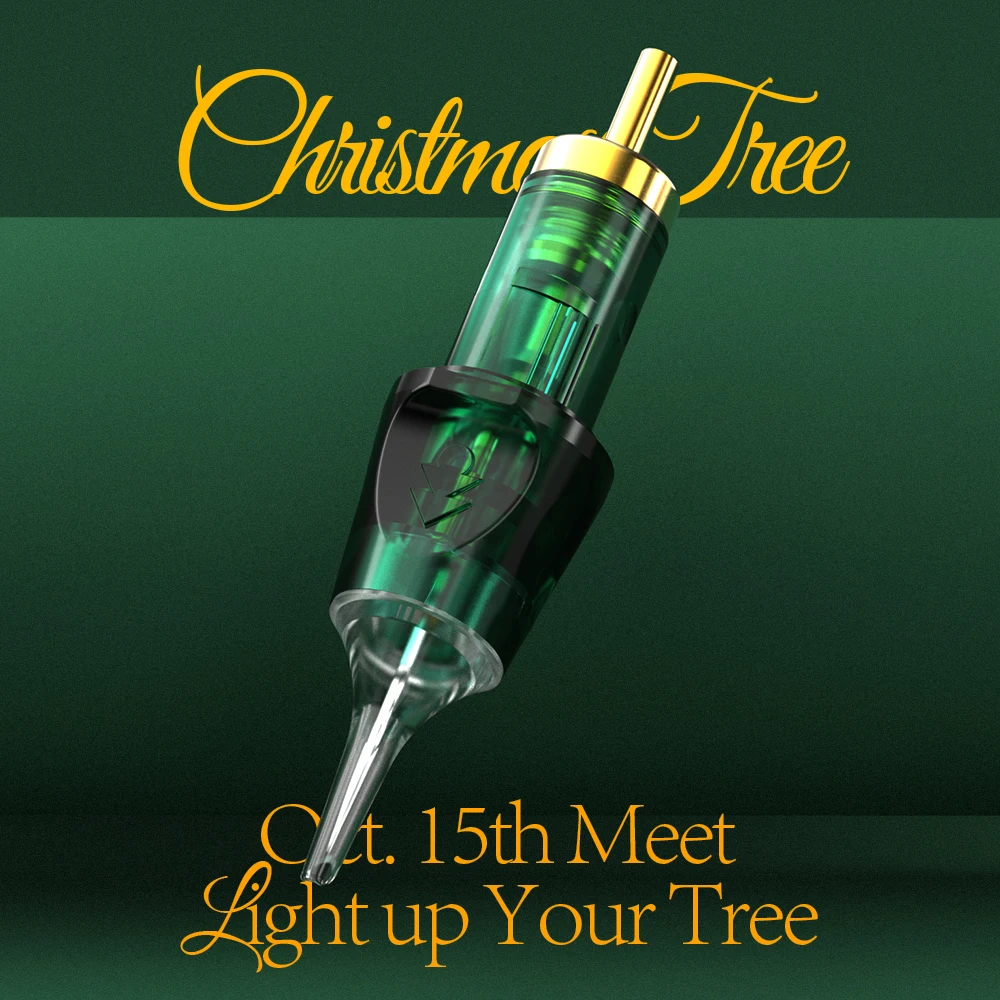 CNC Police Tattoo Cartridge Needle Police Christmas Tree Needle Cartridges 10 PCS Sizes Available
