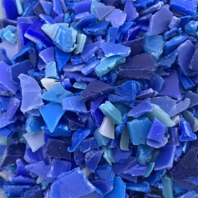 HDPE Blue Drums Scrap LDPE Model Number Granules Pattern for Packing Application for Sale