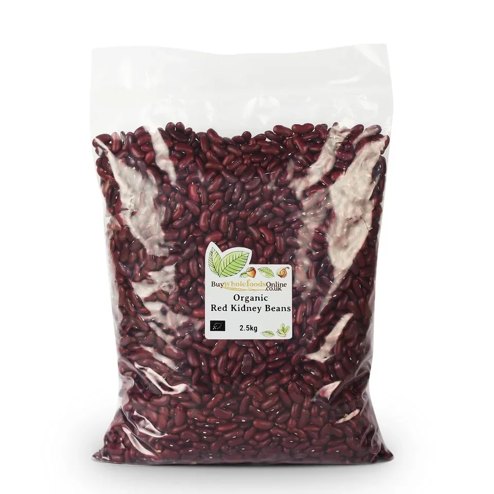Non-gmo Highest Grade Bulk 25-50 Kg Products From Uzbekistan Natural Speckled White Kidney Beans for Food