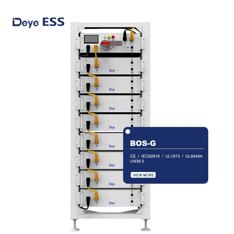 EU Rack Mounting 5.12KWh LiFePO4 Battery Deye 100 Ah BOS-GM5.1 Deye Lithium Batteries 5KW with BMS Management System
