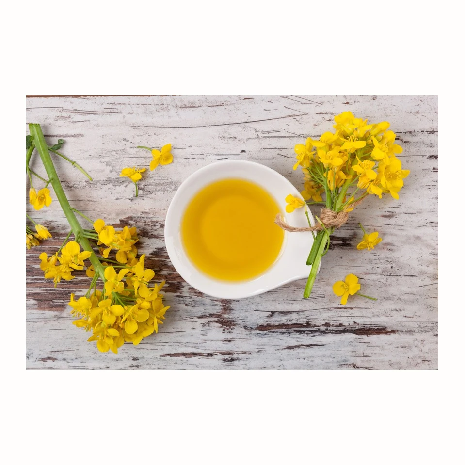 Rapeseed oil Certified Organic 100 % Pure Refined Rapeseed Oil / Canola Oil / Crude degummed rapeseed oil vegetable oil