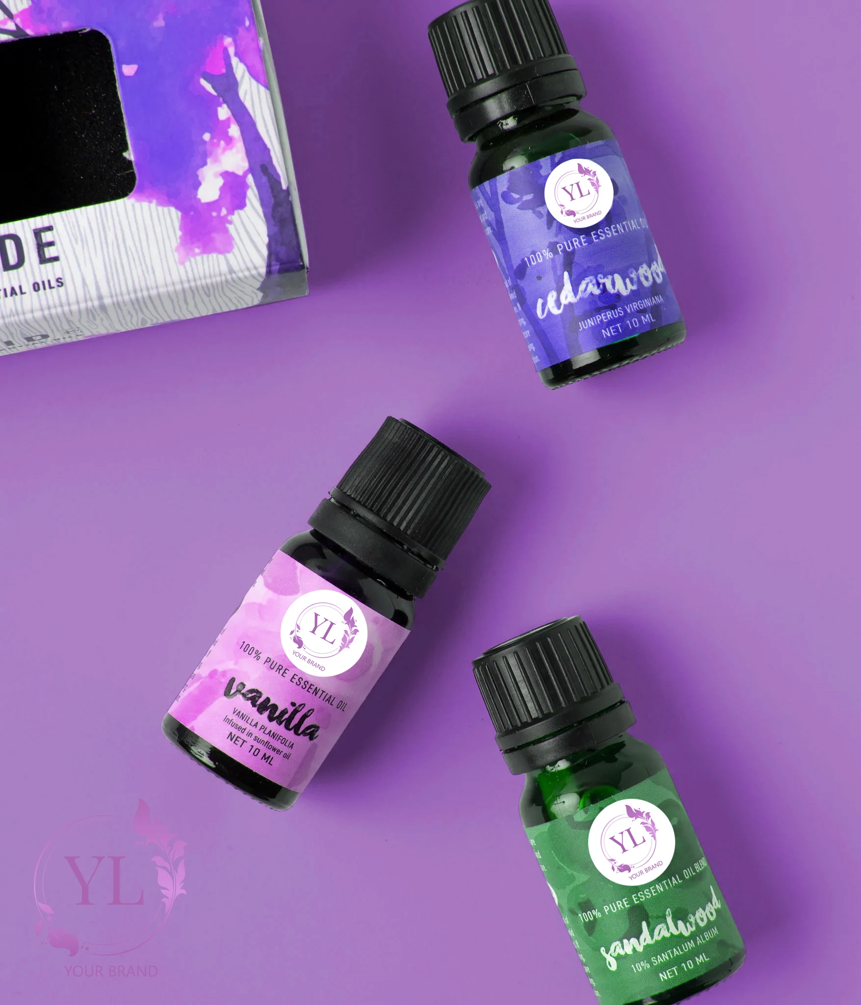 Essential Oil Manufacturers Wholesale Sale Custom Packaging Private Label 10ml Organic Essential Oil gift Set