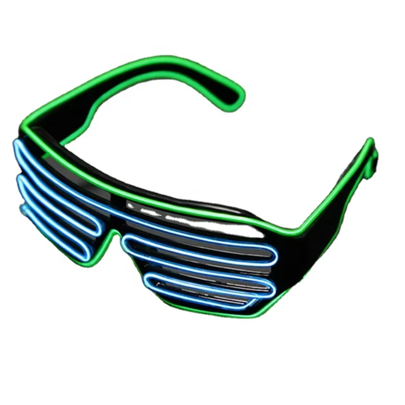 Innovation Light up Technology Shades Rechargeable Indoor Outdoor USB Rechargeable Dynamic Wedding Party Eyewear LED Glasses