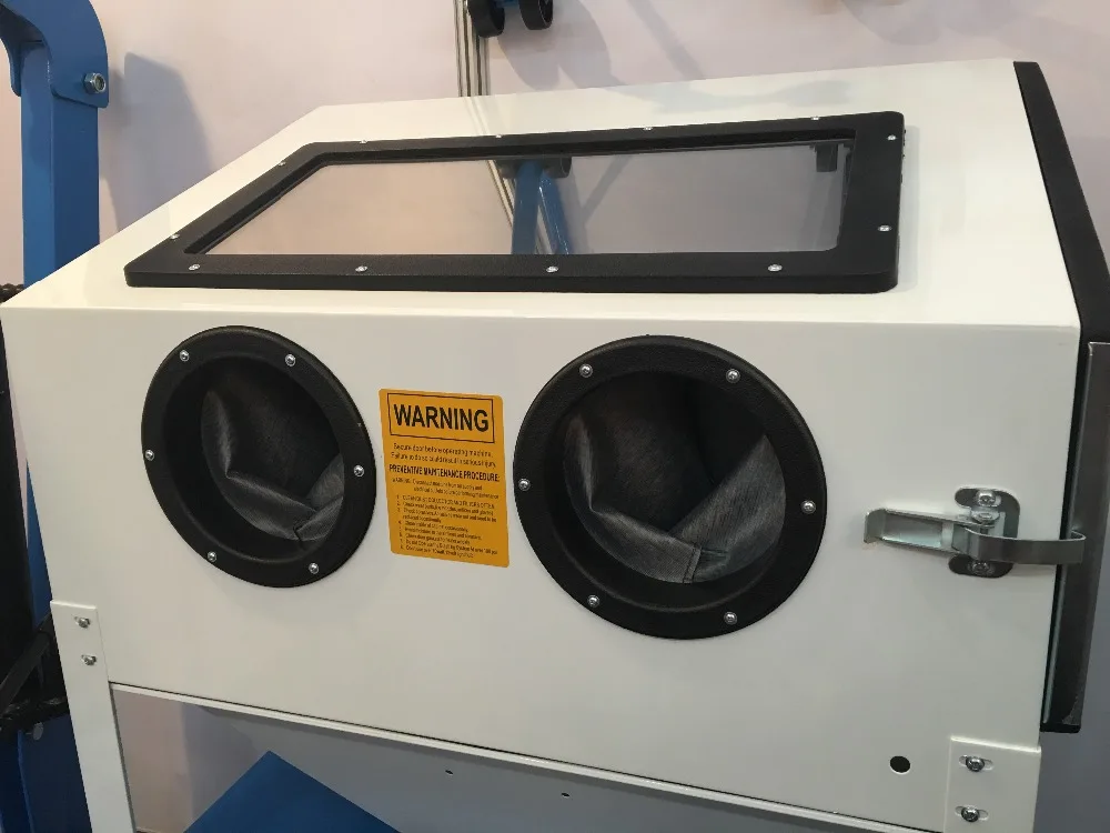 220L Industrial Vertical Cabinet Sandblaster