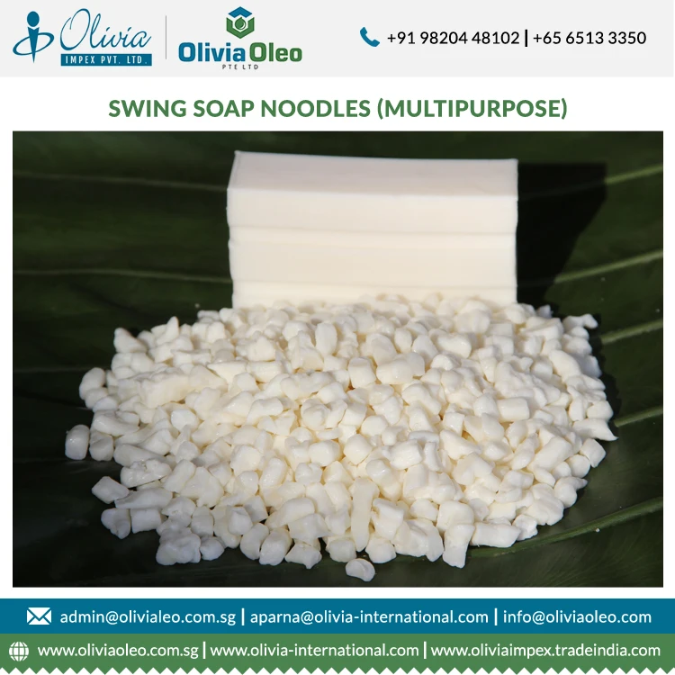 Reliable Quality & Top Most Selling Palm Oil Noodles Soap with 72% TFM 8020 Grade Swing Soap Noodles at Lowest Price