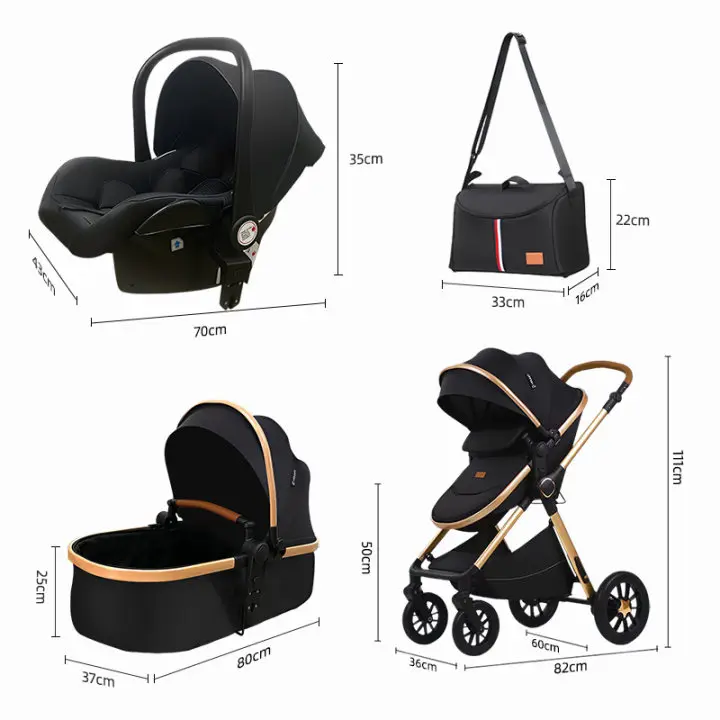 Wholesale Cheap Stroller Baby 2 in 1 Newborn Carriage China Kid Travel 3 In 1 Baby Stroller Coches Para Bebes. Stroller For Baby