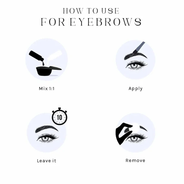 Top Selling INK Hybrid Liquid Stain Custom Logo Medium Brow Lash Tint Eyebrow Stain Kit Hybrid Brow Stain Developer Good Price