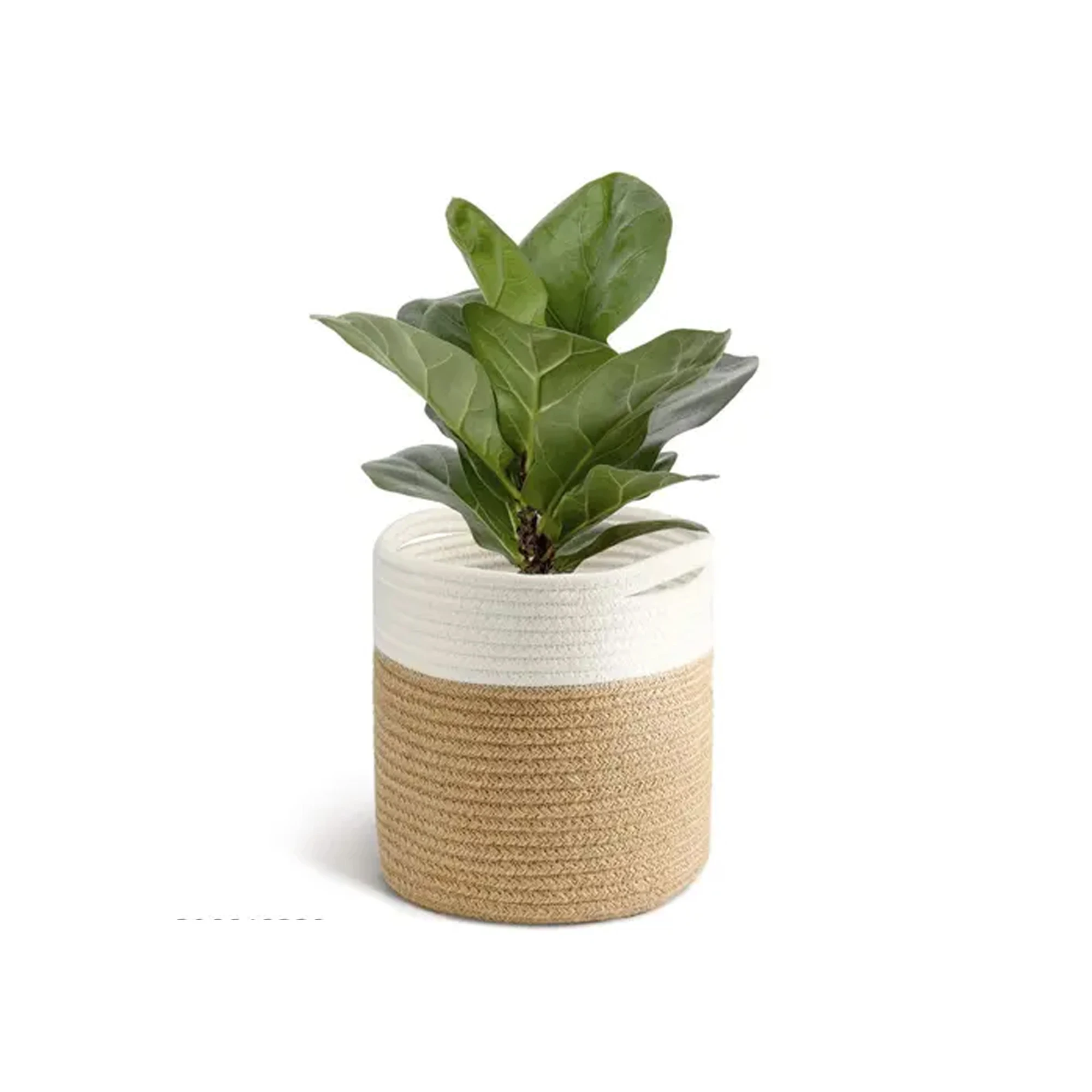 Handmade Jute Basket High Quality Export Oriented Modern Woven Basket Potted Home Decor Jute Planter Basket From Bangladesh
