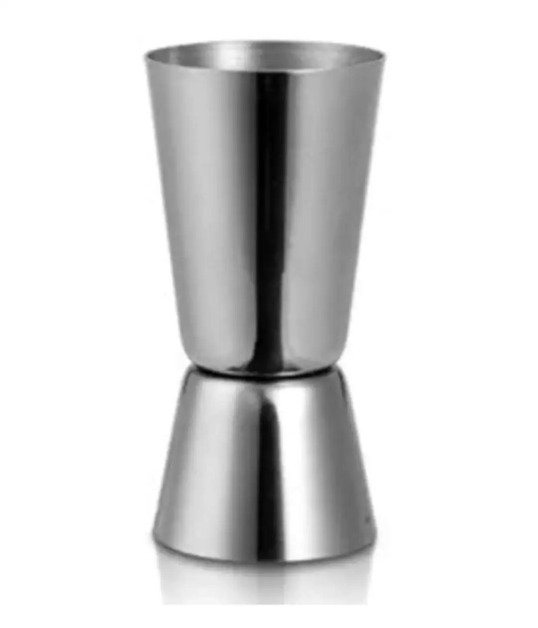 Stainless Steel Boston Bartender Cocktail Shaker Bar Tools Set With Bamboo Wood Stand