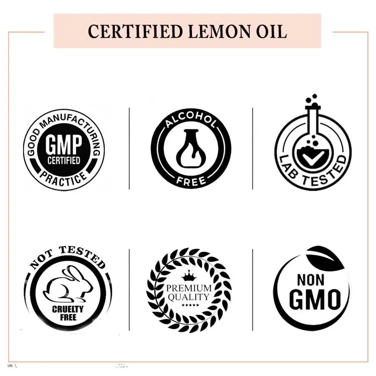 Wholesale Factory Price High Quality Lemon Essential Oil in Bulk