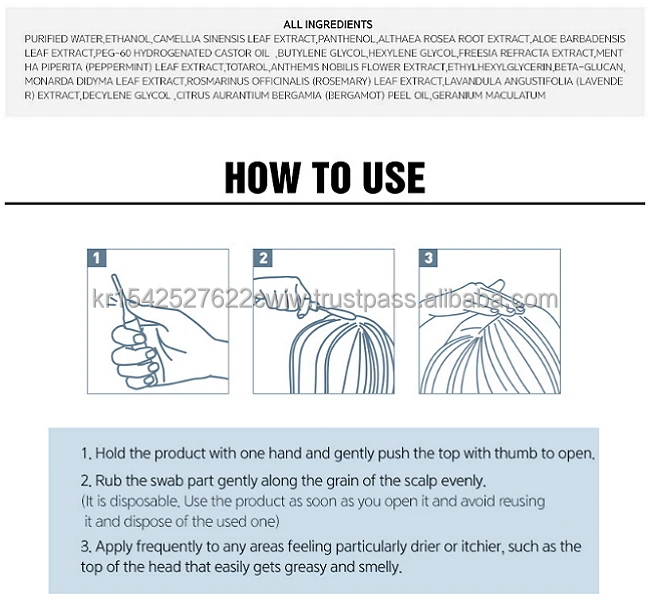 CP-1 Head Spa Scalp Exfoliator 2ml Private Label Organic Nourishing Moisturizing Collagen Protein Keratin Argan Oil Ampoules