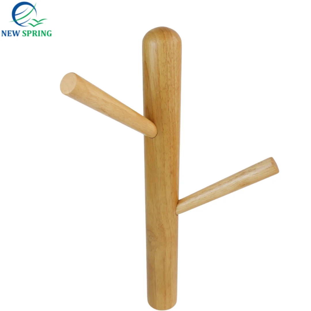 Wholesale Vietnam Origin Direct Source Wood Clothes Stand Hanger Hook High Quality Custom Logo