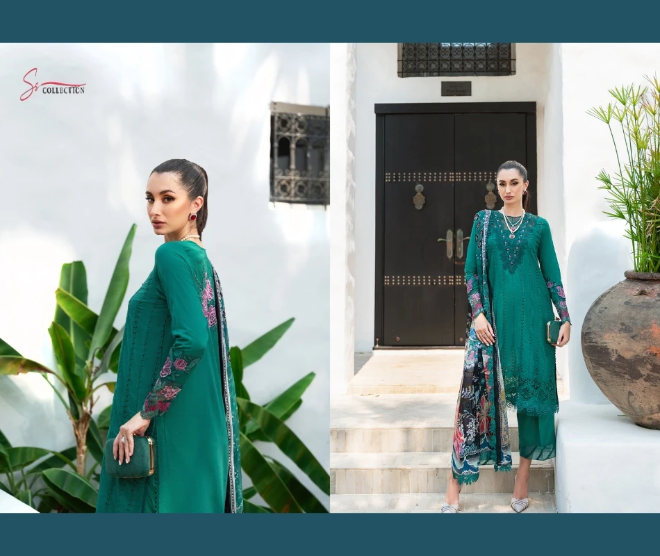 2024 Ssumaira Collection Pakistani Brand Dresses Saira Rizwan Luxury Lawn Collection
