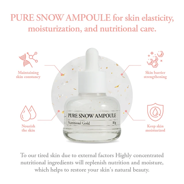 LAENiTA PURE SNOW AMPOULE NUTRITIONAL GOLD