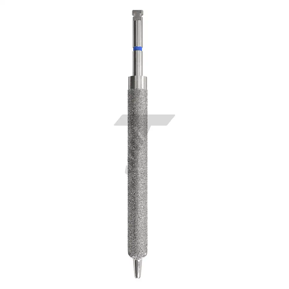Diamond Drum Bur 04.2mm For Zygomatic Dental Graft made of Stainless Steel, manufactured in Israel