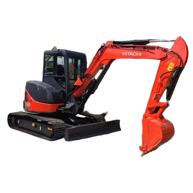 90% новый экскаватор б/у Hitachi ZX50 машины продается по низким ценам