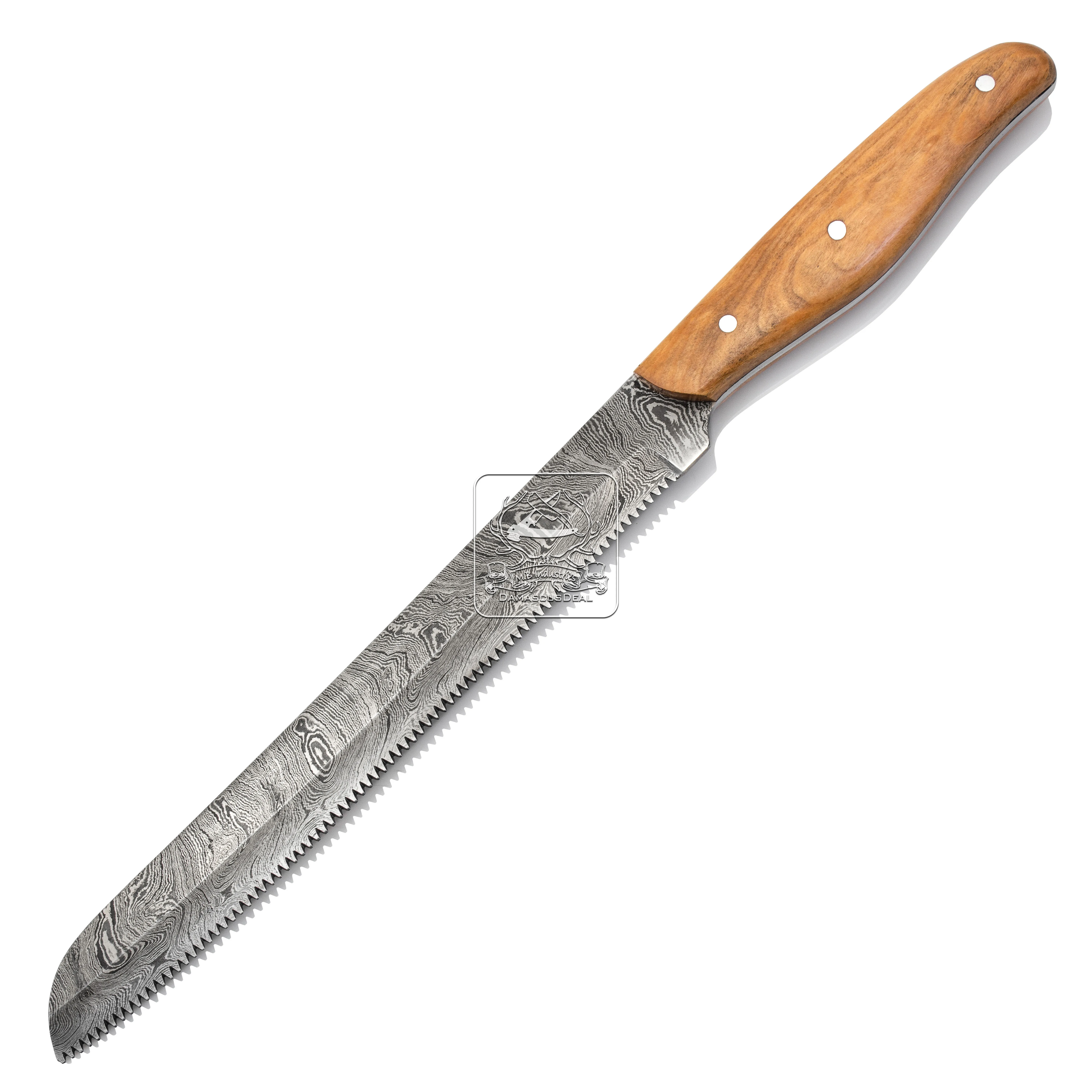 Hot Selling Japanese Style Damascus Steel Kitchen Knife DD-Kitchen-129 Professional Sharp Chef Knife with Olive Wood