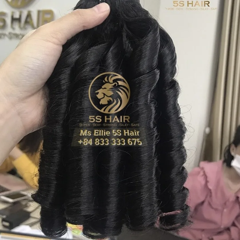 Cheapest Price Bouncy Curly Vietnamese Hair Vendor Wholesale Brazilian Human Hair Wig, Hair Product, Pre Pluck Lace Wig