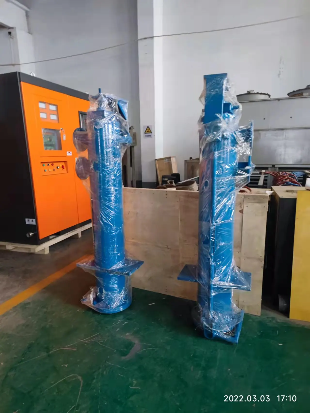 Steel billets Vertical casting machine copper crystallizer with water cooling copper tube billet vertical casting mold